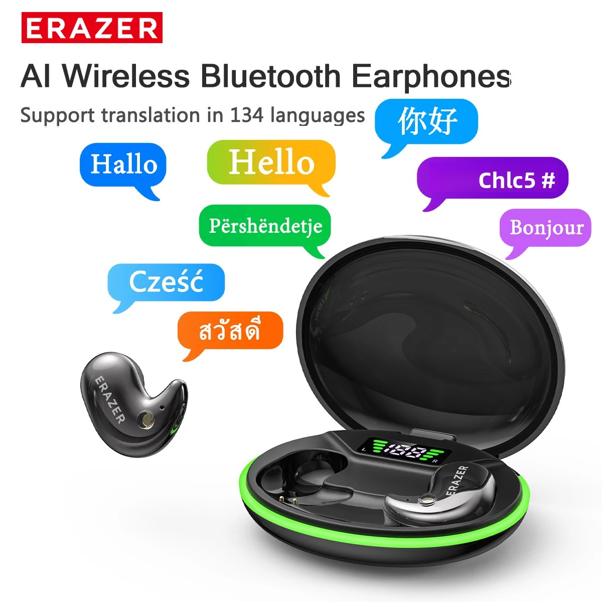 Usb C Cable - EARZER XF58 Mikrofonlu Kulak İçi Bluetooth