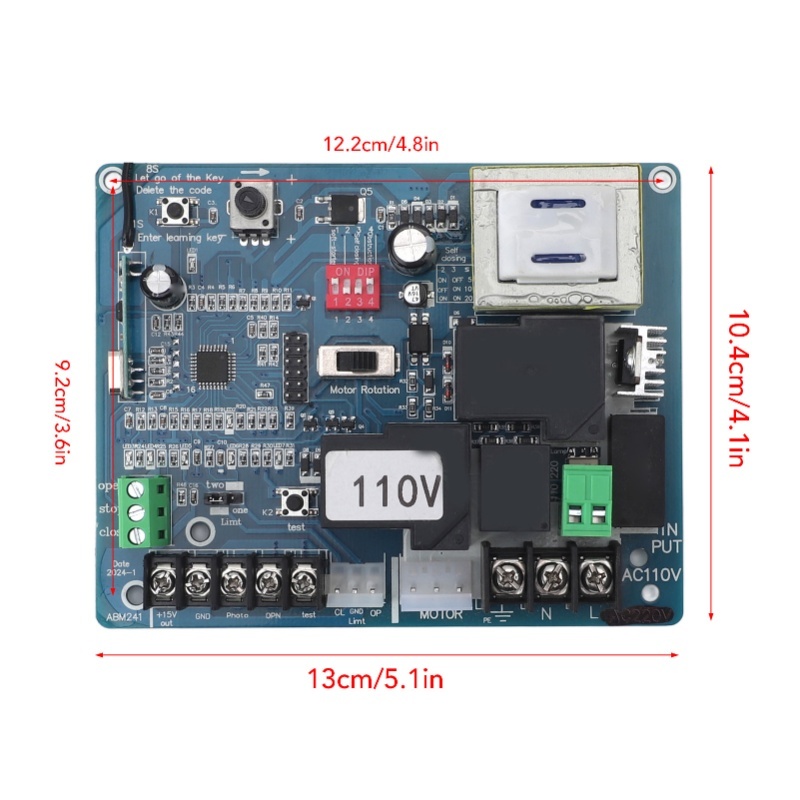 Proto Board - Uzaktan kumandalı sürgülü kapı açma makinesi