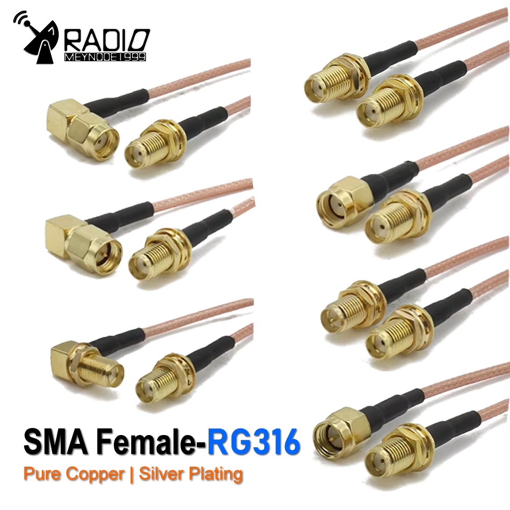 Jumper Wire Kit - RG316 SMA SMA/RP SMA Erkek Tak
