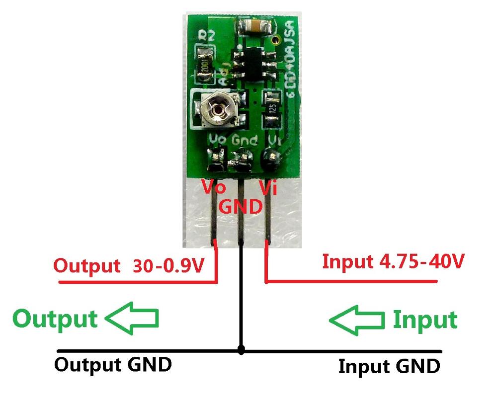 DD40AJSB 5W Mini DC Düşürücü D - Ams1117 Module incelemesi ve fiyatı