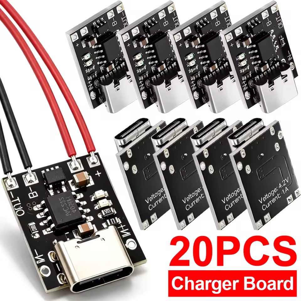 Koruma Devreli Tip-C Şarj Kart - Li Ion Charger Module incelemesi ve fiyatı