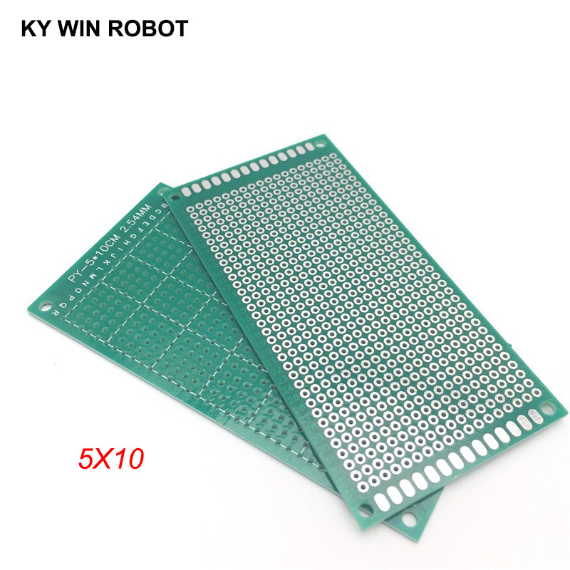 1 adet 5x10 cm 50x100 mm Tek T - Pcb Prototyping Board incelemesi ve fiyatı