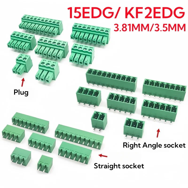 15EDG 3.81MM 3.5MM KF2EDG PCB  - Screw Terminal Block incelemesi ve fiyatı