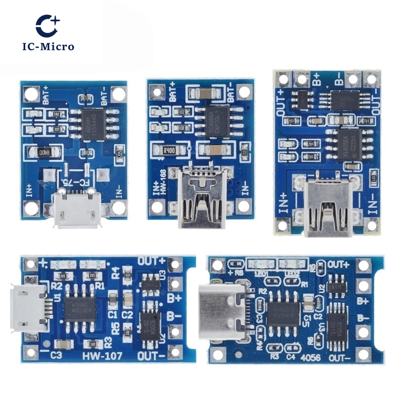 1/5 adet 5V 1A mikro/tip-c/Min - Tp4056 Module incelemesi ve fiyatı