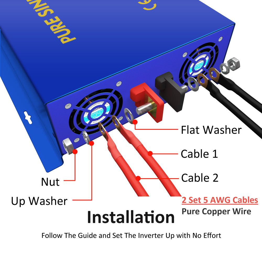 2026 Sıcak Fırsat WZRELB 3000W - Dc Dc Converter incelemesi ve fiyatı