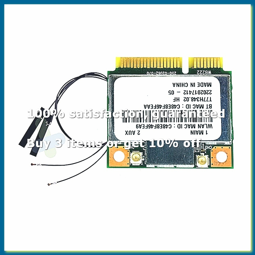 AR5B22 AR9462 WiFi Kartı + Dah - Antenna 2.4Ghz incelemesi ve fiyatı