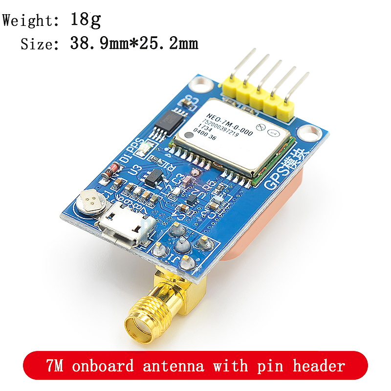 GPS modülü mikro USB NEO-6M NE - Breadboard 400 Point incelemesi ve fiyatı