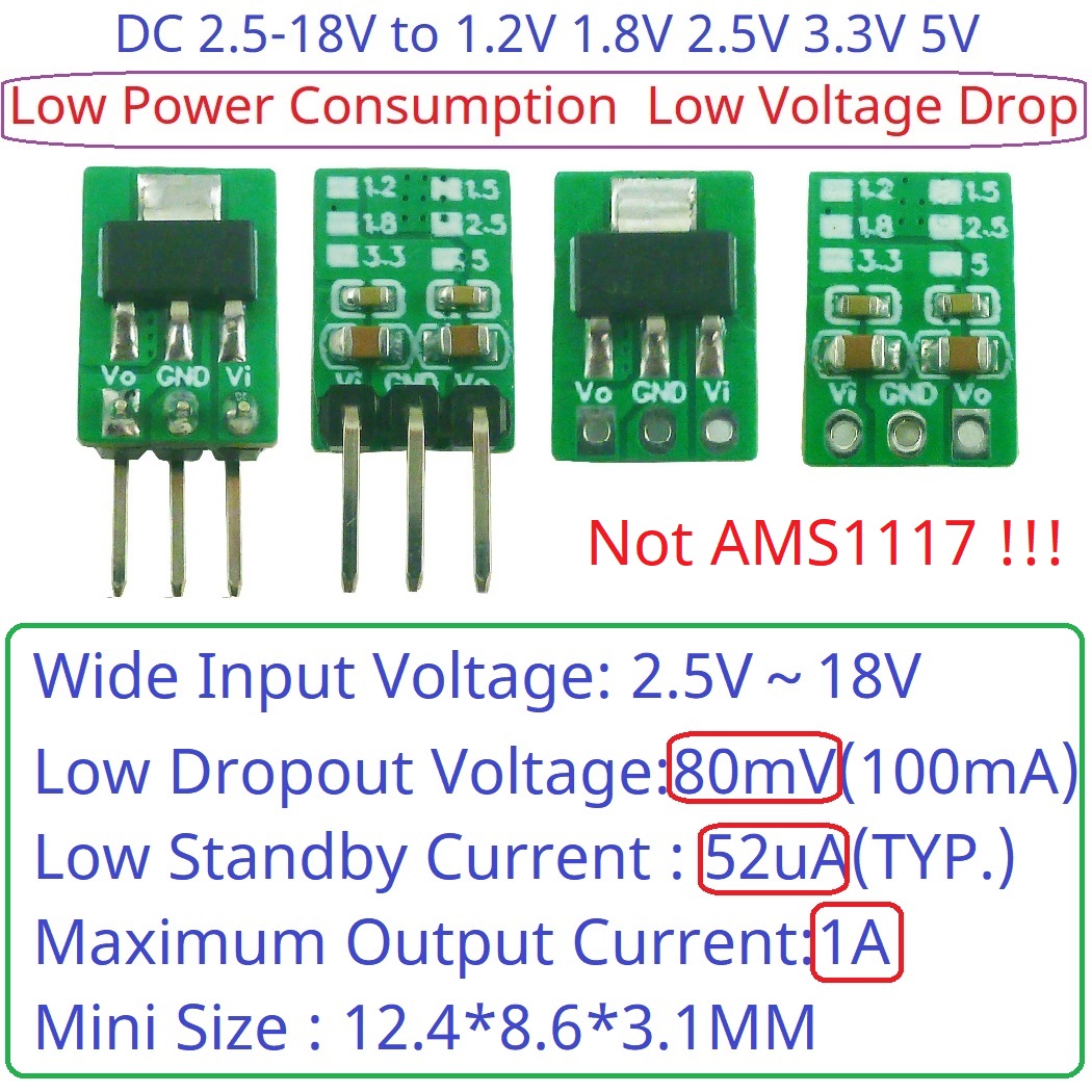 Tiny Out 1A 1.2V 1.8V 2.5V 3.3 - Esp32 Step Down Buck incelemesi ve fiyatı