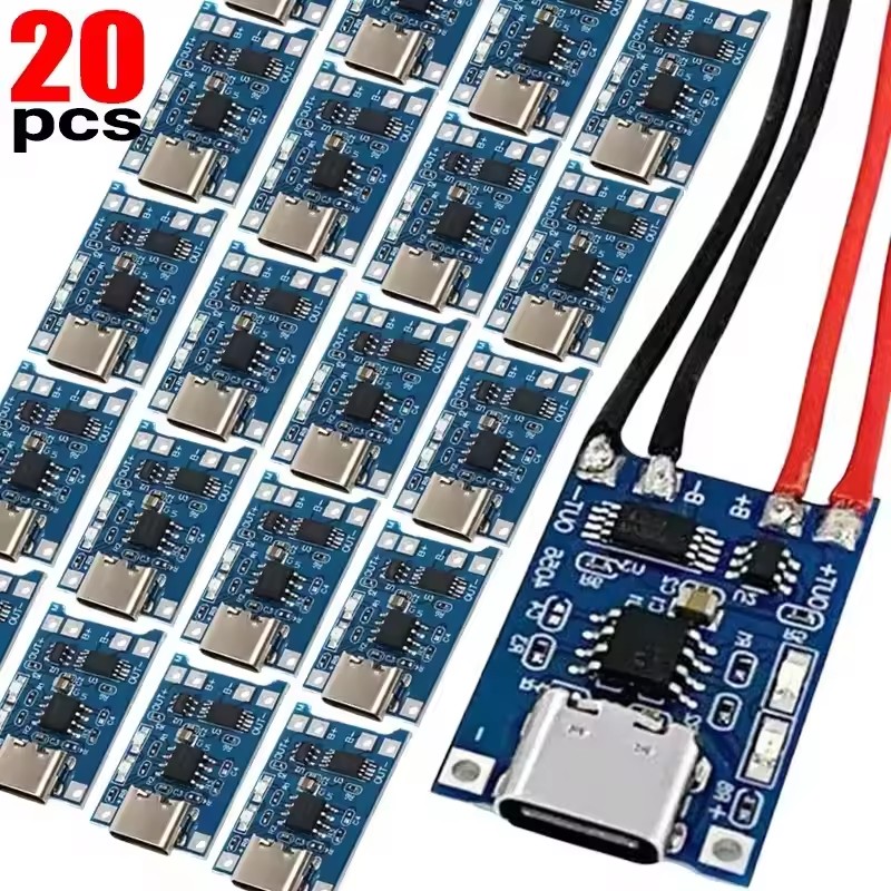 1-20 Adet Tip-C/Mikro/Mini USB - Li Ion Charger Module incelemesi ve fiyatı