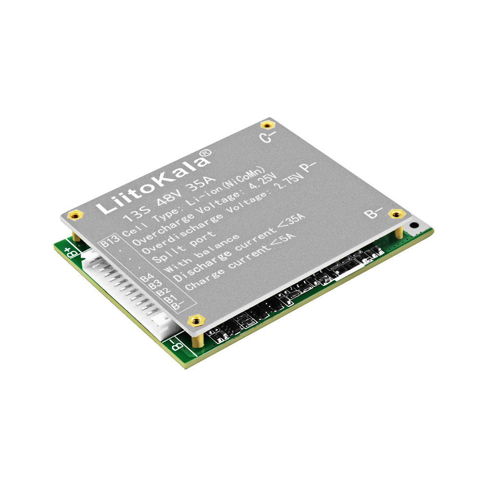 liitokala BMS 13S 35A 48V Li-i - Li Ion Charger Module incelemesi ve fiyatı