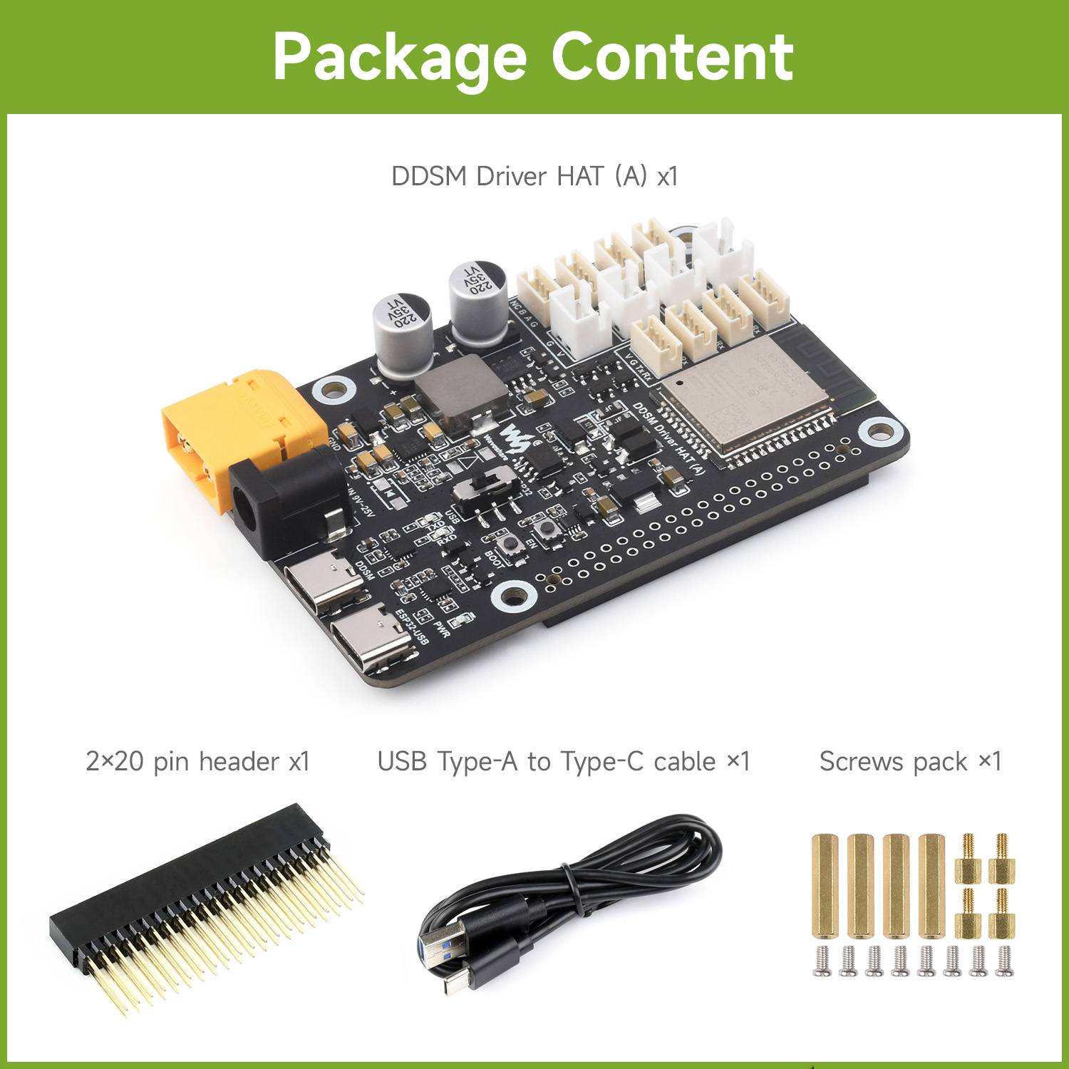 Waveshare Doğrudan Tahrikli Se - Proto Board incelemesi ve fiyatı